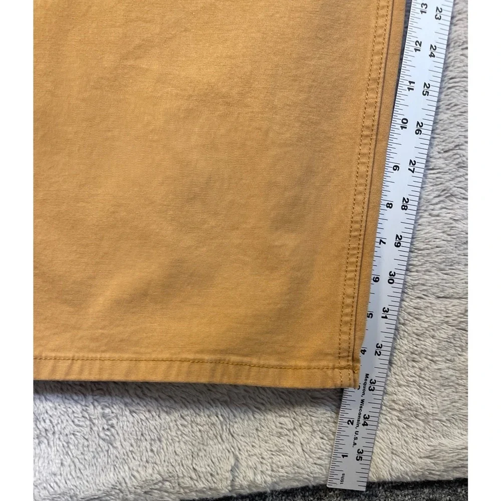 NEW Carhartt Men 46x33 (tag 52) Relaxed Fit Rugged Flex‎ Work Pants Golden Brown